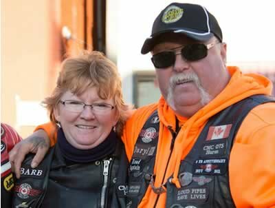 Ride Ambassadors Barb & Darryl Hammond